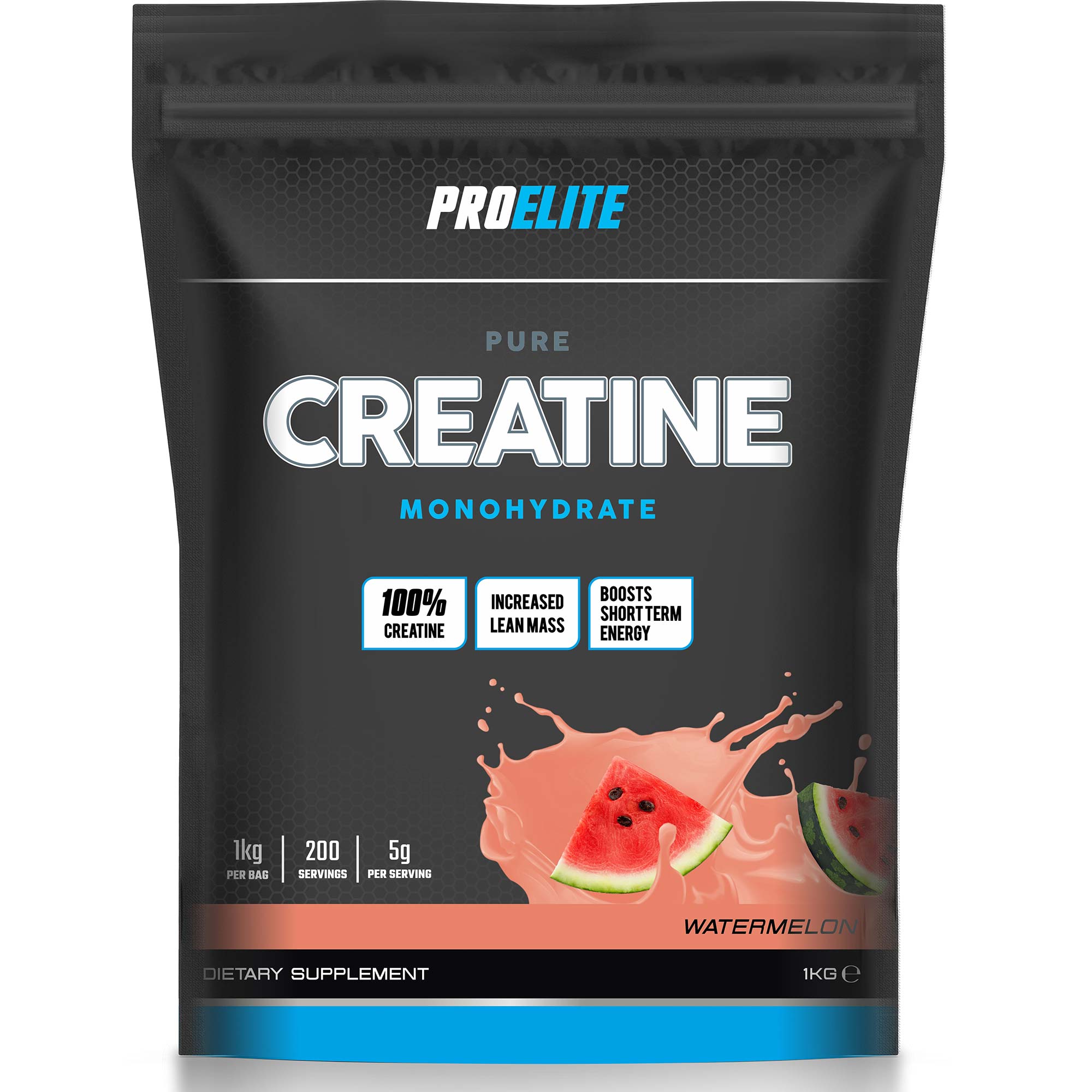 Pure Creatine Monohydrate Powder 1kg | Pro-Elite