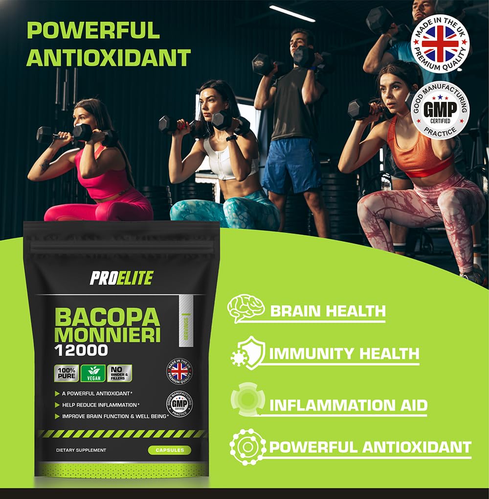 Bacopa Monnieri Capsules | Pro-Elite