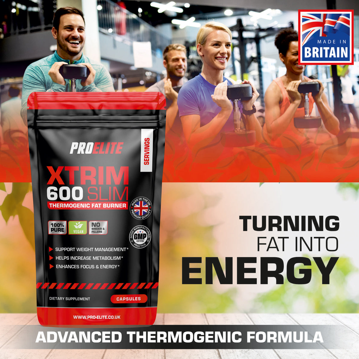 Xtrim Slim Vegan Capsules | Pro-Elite