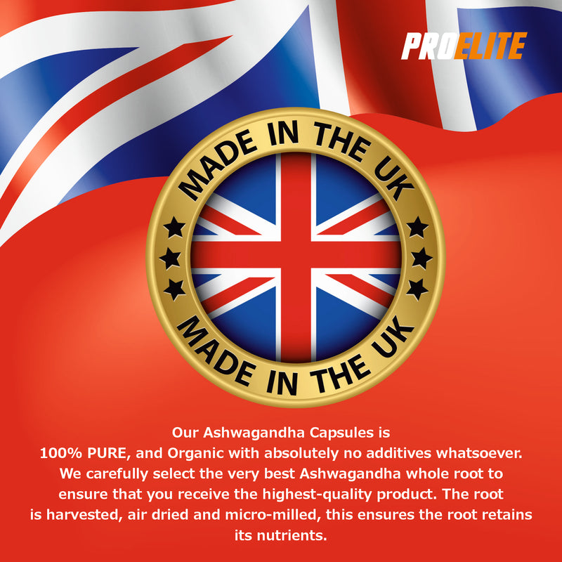 PROELITE Ashwagandha Vegan Capsules