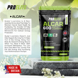 Acetyl L-Carnitine Vegan Capsules | Pro-Elite