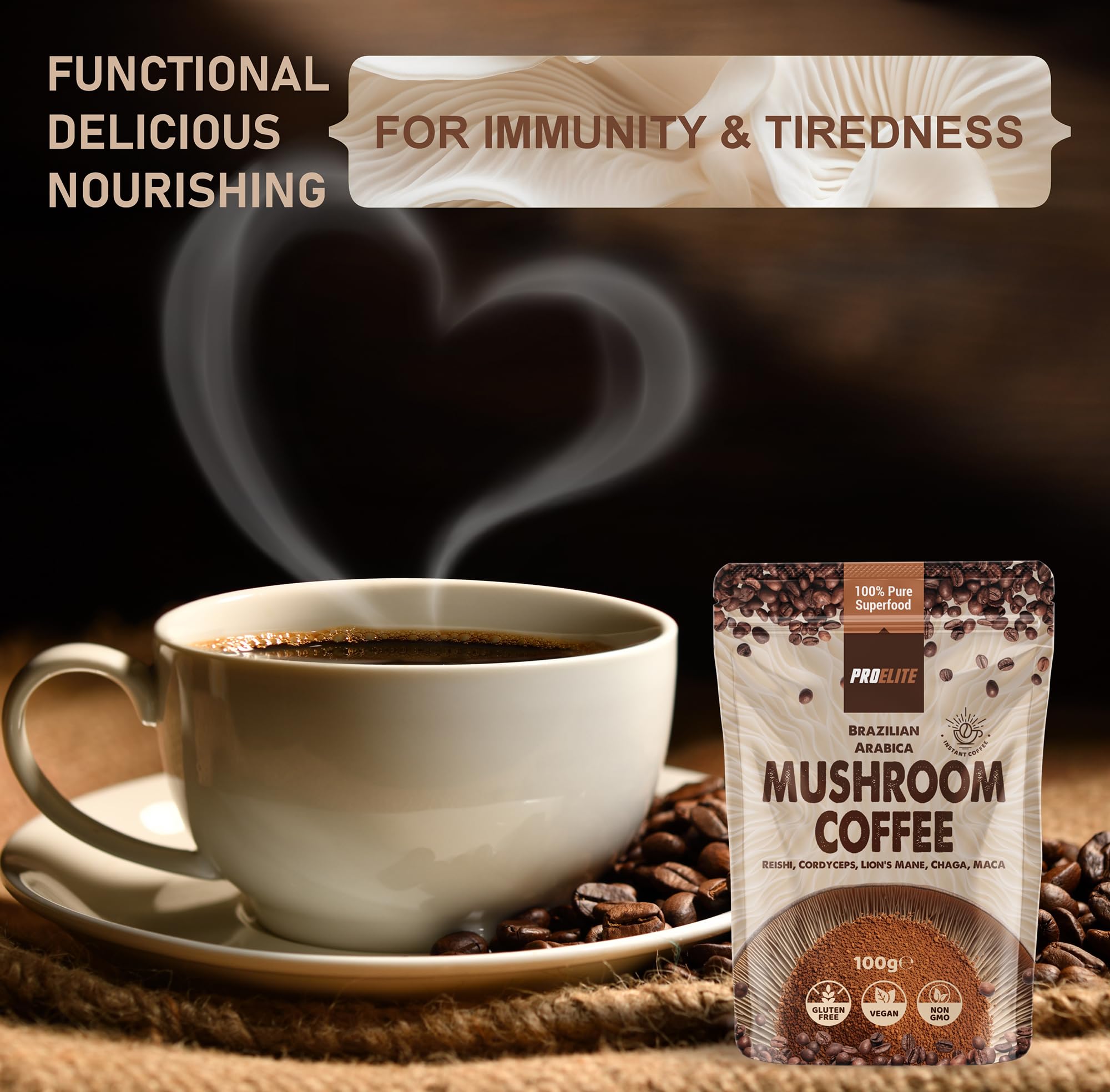 Mushroom Coffee | Pro-Elite