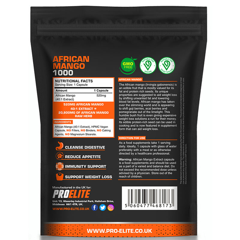 PROELITE African Mango Capsules