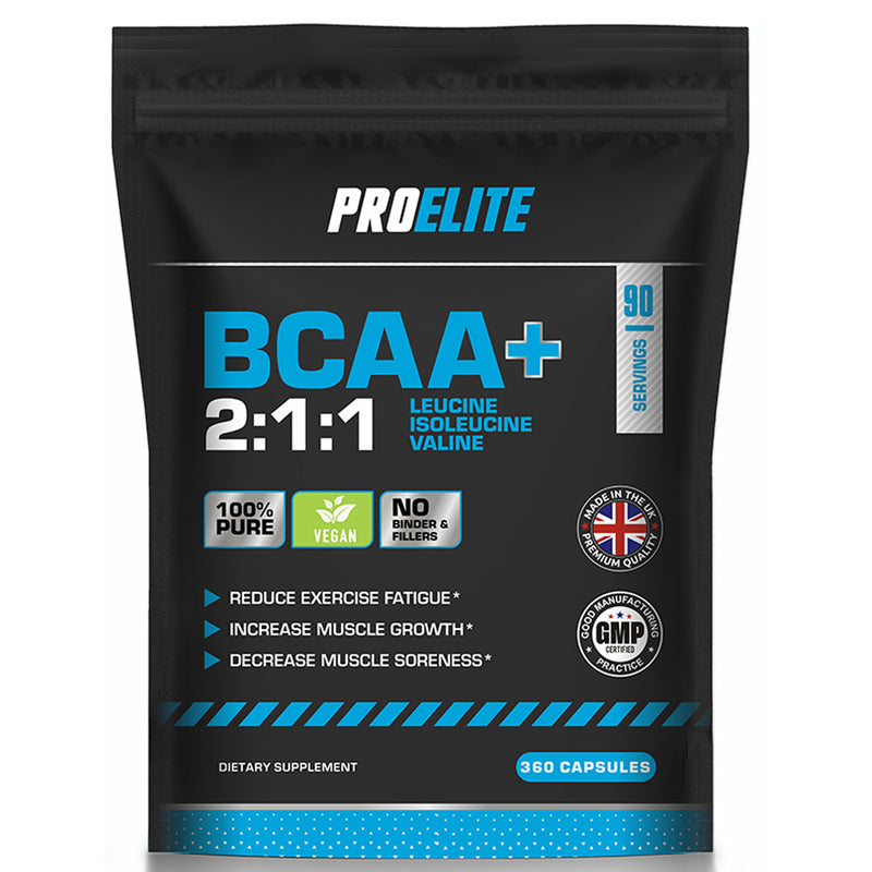 PROELITE BCAA 2:1:1 Vegan Capsules