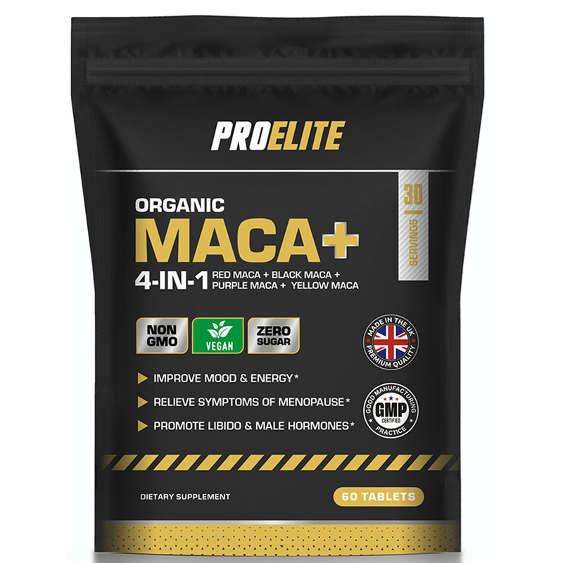 PROELITE Maca Root 5:1 Extract Vegan Tablets