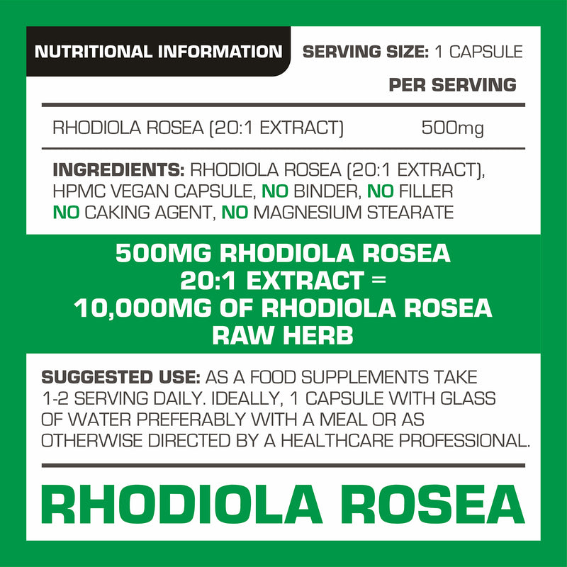 PROELITE Rhodiola Rosea Capsules