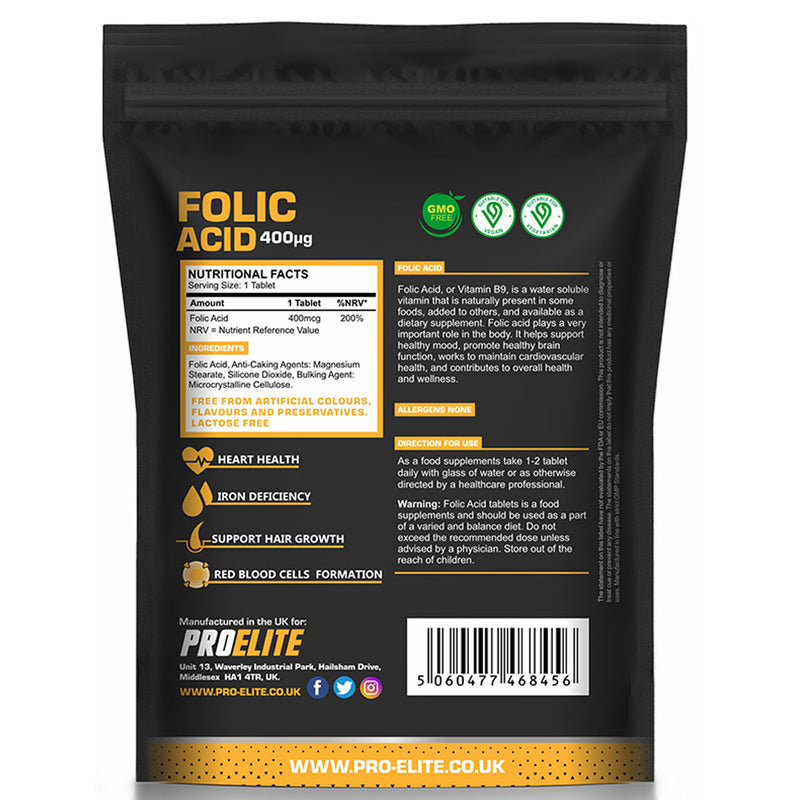 PROELITE Folic Acid Tablets