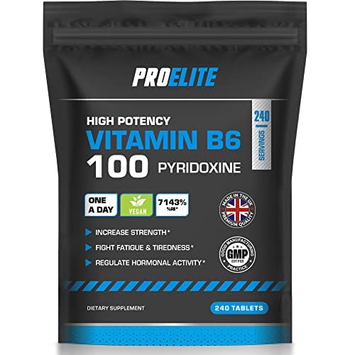 Vitamin B6 Vegan Tablets | Pro-Elite