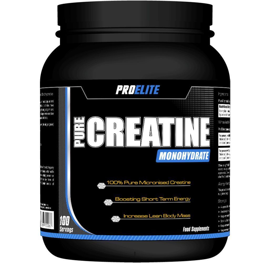 Pure Creatine Monohydrate 250g, 500g, 750g | Pro-Elite