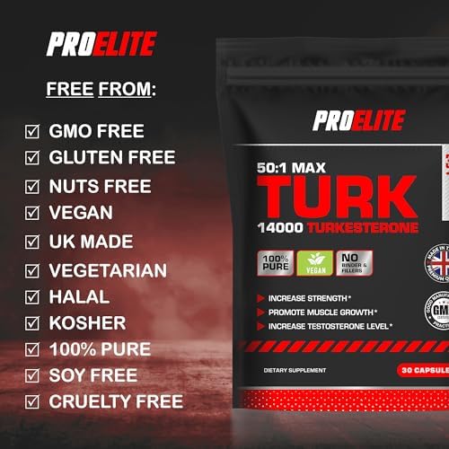 TURK Turkesterone Vegan Capsules | Pro-Elite