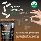 Lions Mane Mushroom Vegan Capsules | Pro-Elite