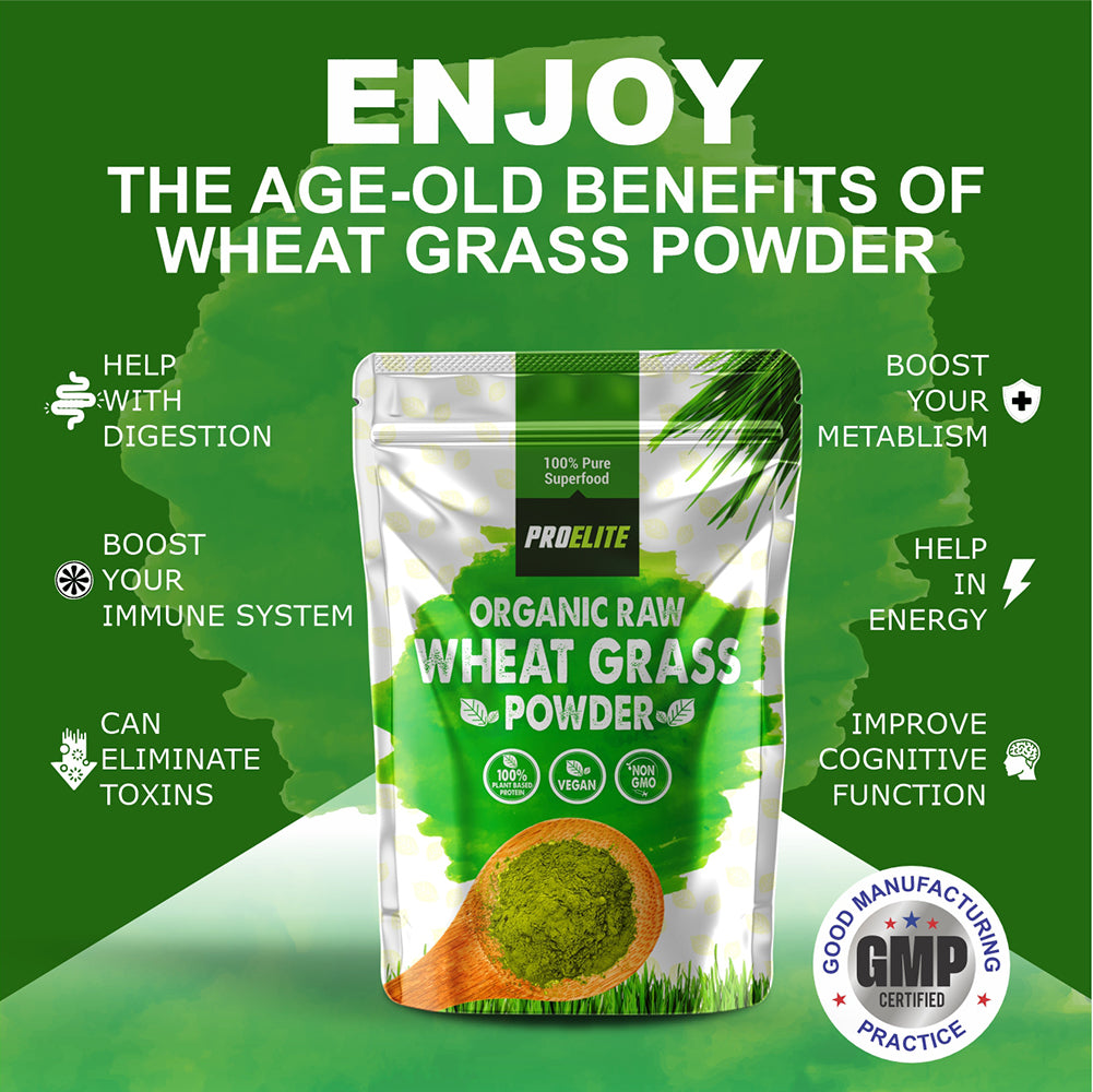 PROELITE Wheat Grass Powder
