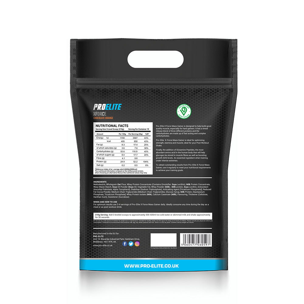 XForce Mass Gainer Pouch | Pro-Elite