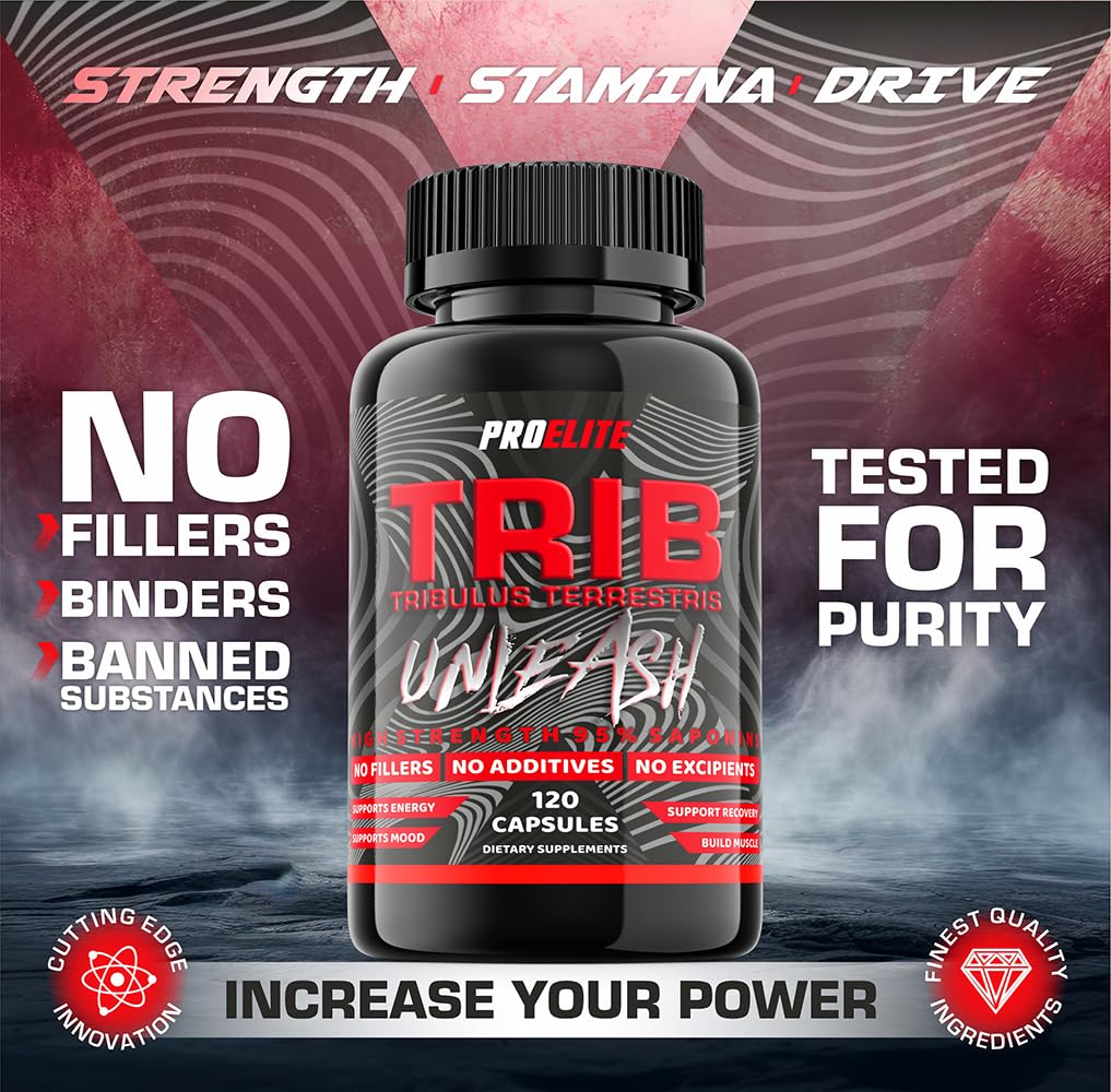 Tribulus Terrestris 120 Capsules | Pro-Elite