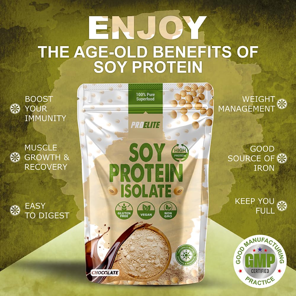 Soy Protein 1kg | Pro-Elite