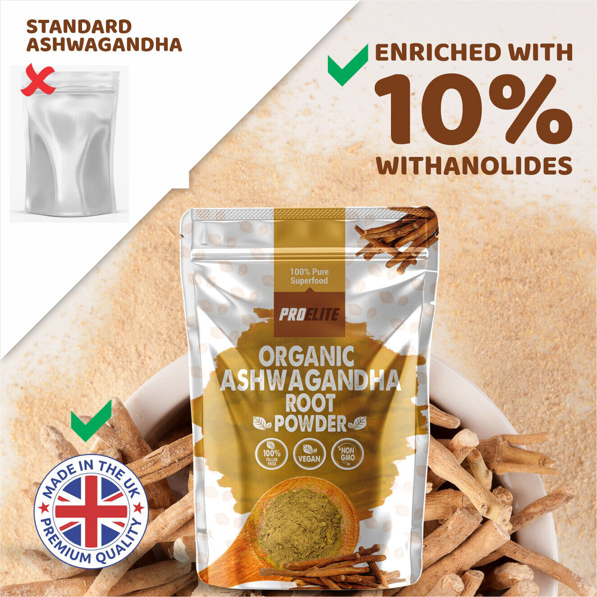Ashwagandha Powder | Pro-Elite