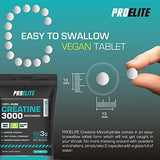 Creatine Monohydrate 500mg Vegan Tablets | Pro-Elite