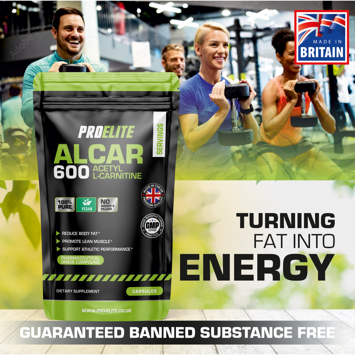 Acetyl L-Carnitine Vegan Capsules | Pro-Elite