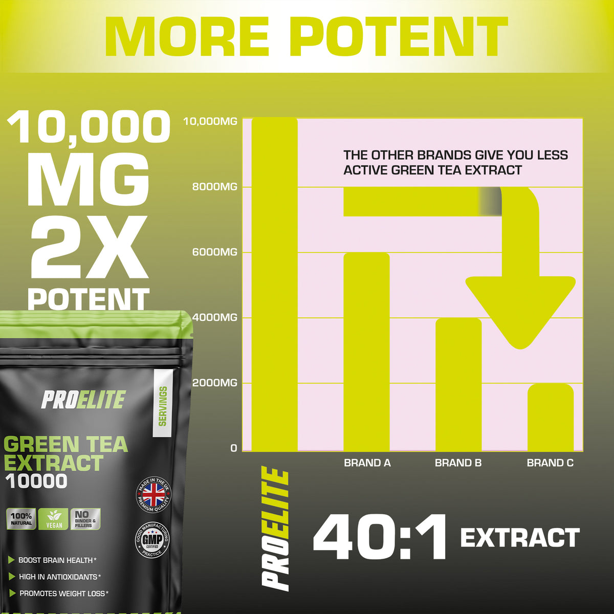 Green Tea Extract Tablets | Pro-Elite