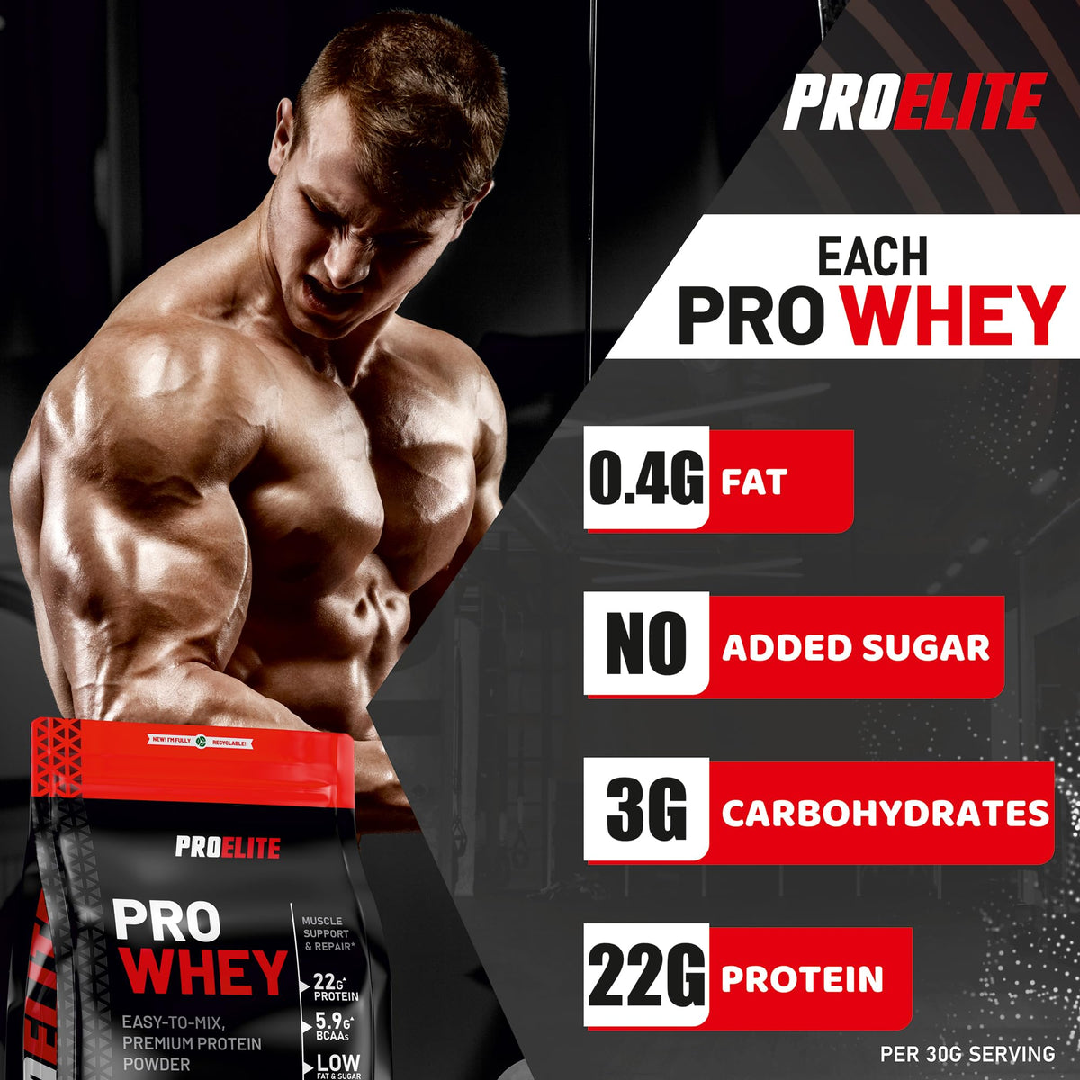 Pro Whey 1kg | Pro-Elite