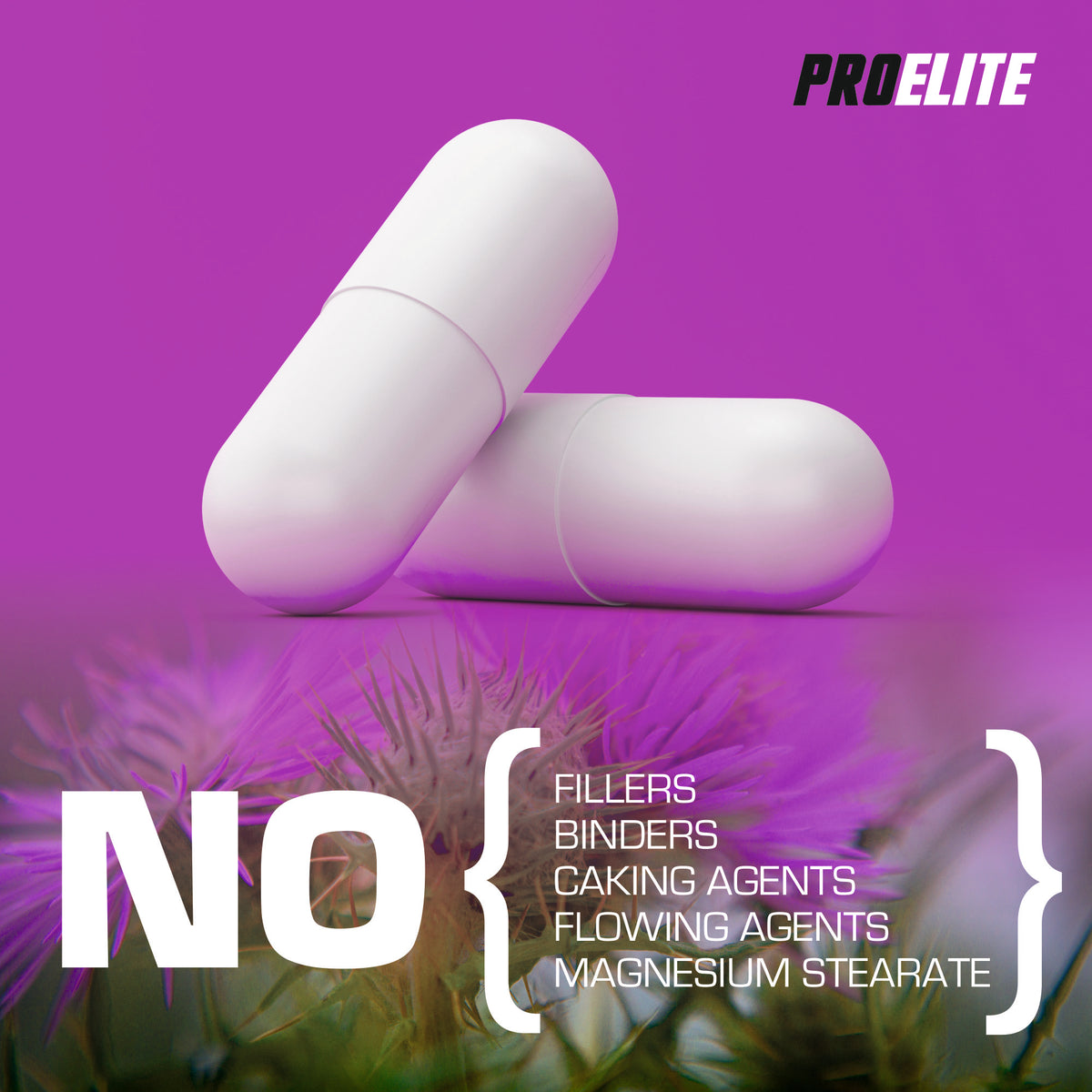 Milk Thistle 40:1 Extract Vegan Capsules | Pro-Elite