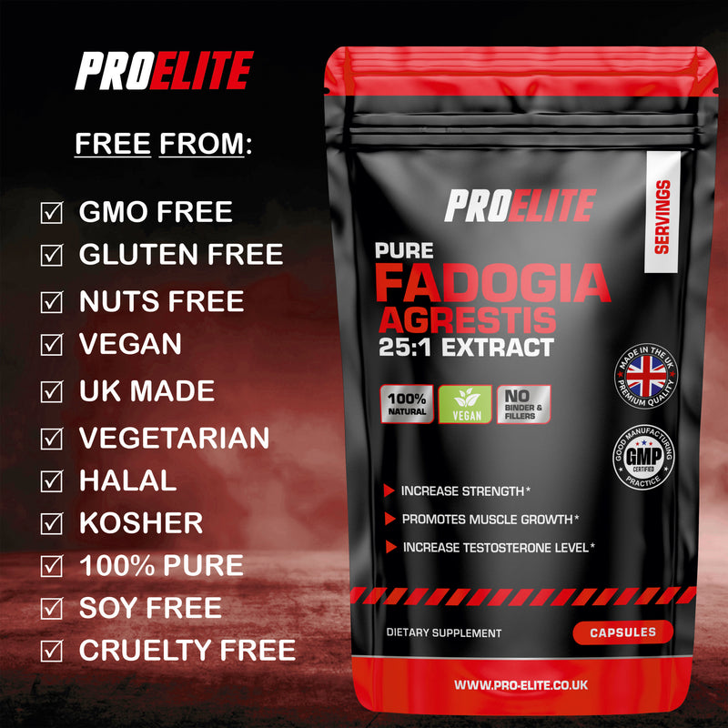 PROELITE Fadogia Agrestis 25:1 Extract Vegan Capsules