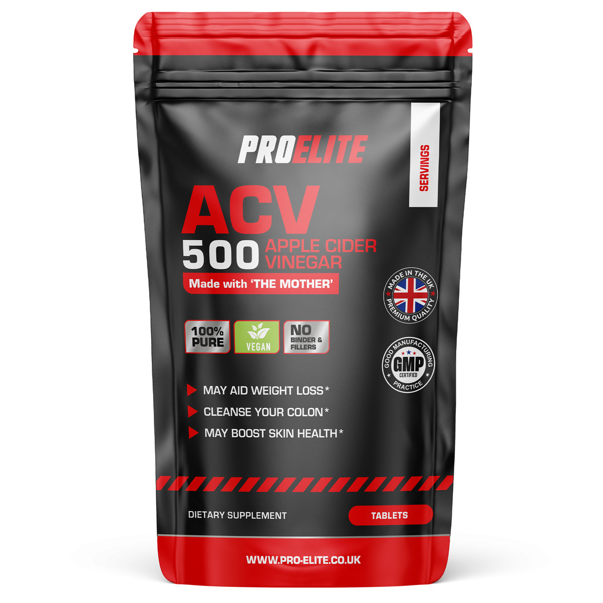Apple Cider Vinegar Tablets | Pro-Elite