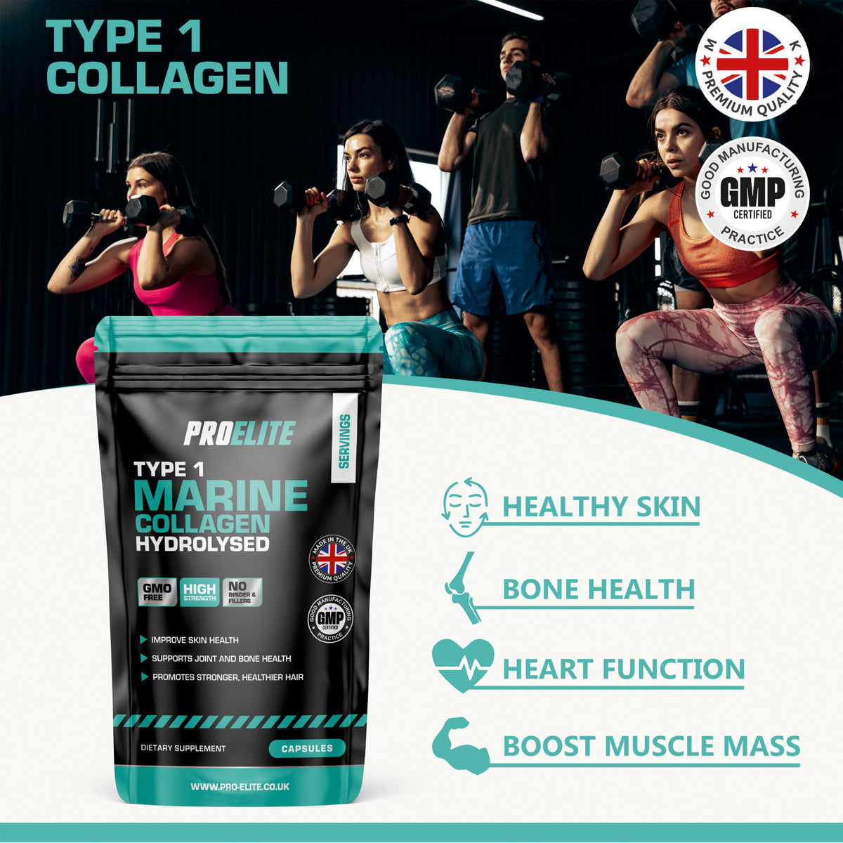 Marine Collagen Capsules | Pro-Elite
