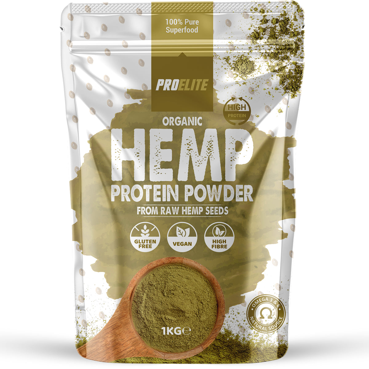 Organic Hemp Protein Powder | Pro-Elite