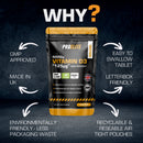 PROELITE Vitamin D3 4000iu Vegan Tablets