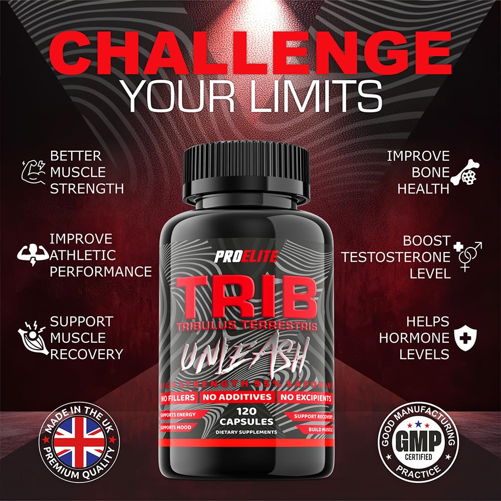 Tribulus Terrestris 120 Capsules | Pro-Elite