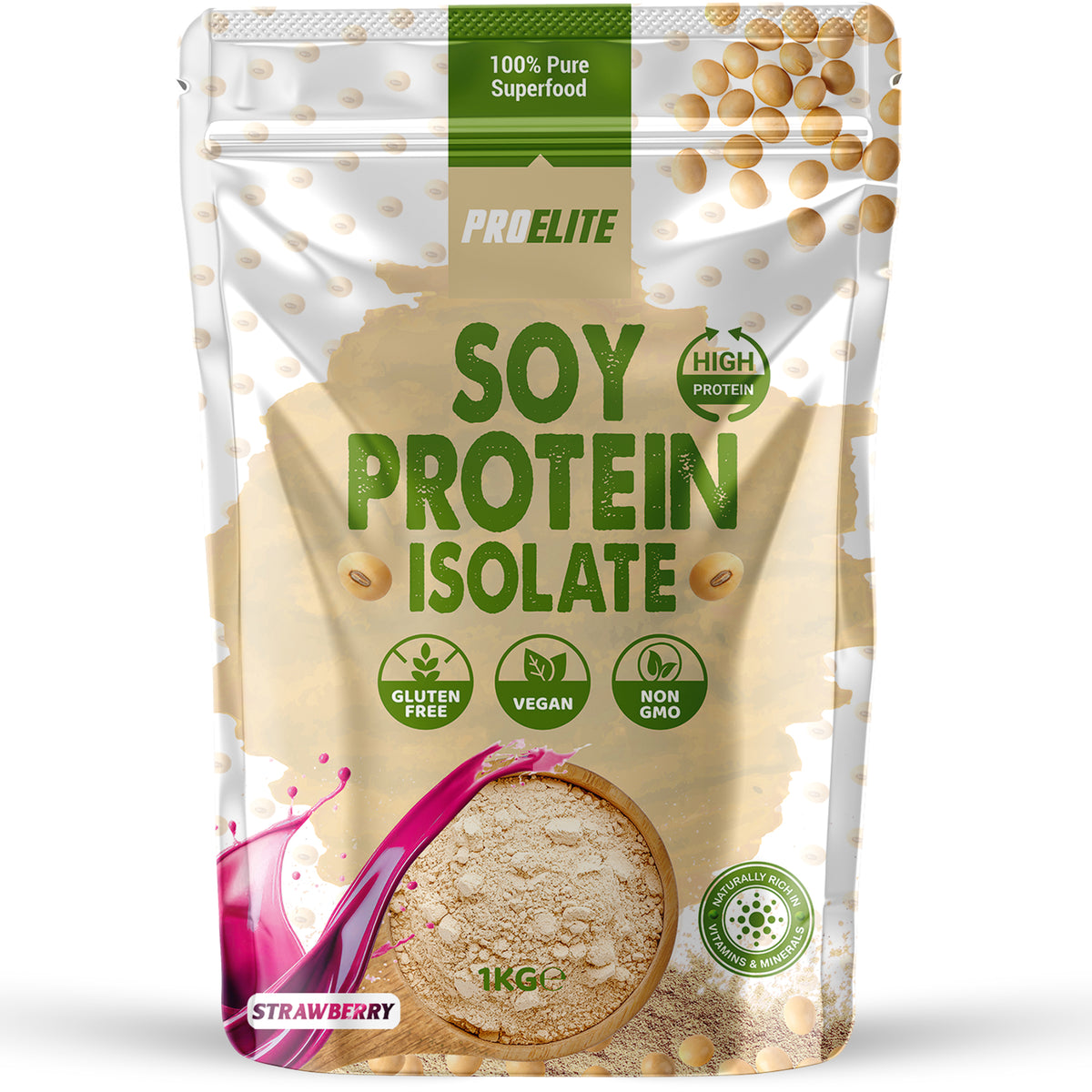 Soy Protein 1kg | Pro-Elite