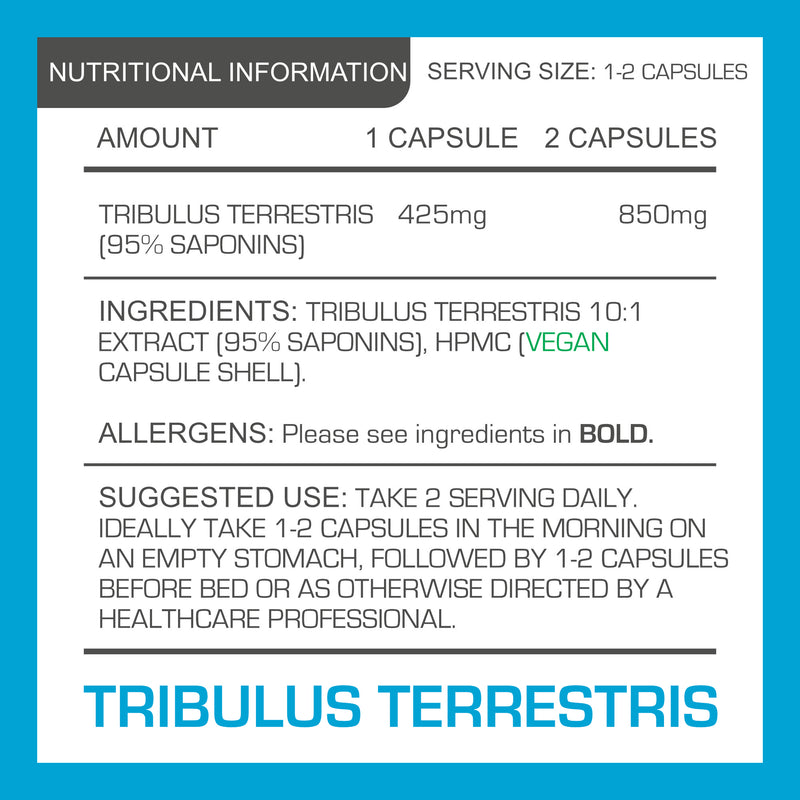 PROELITE Tribulus Terrestris Vegan Capsules