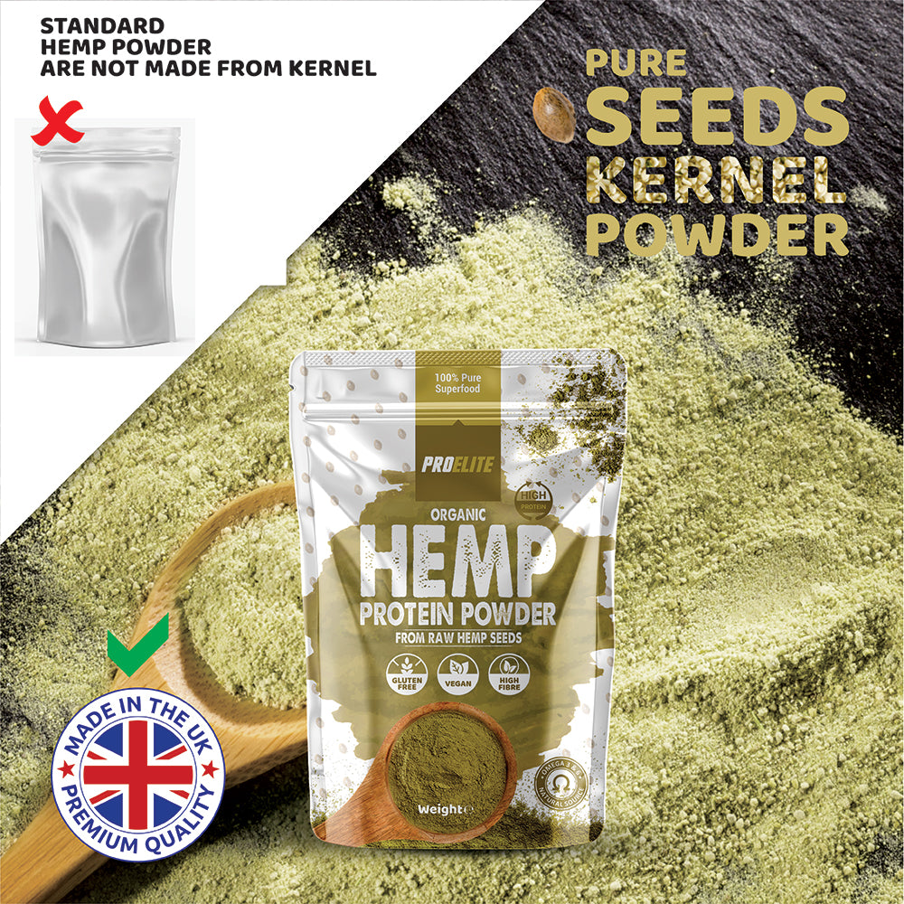 Organic Hemp Protein Powder | Pro-Elite