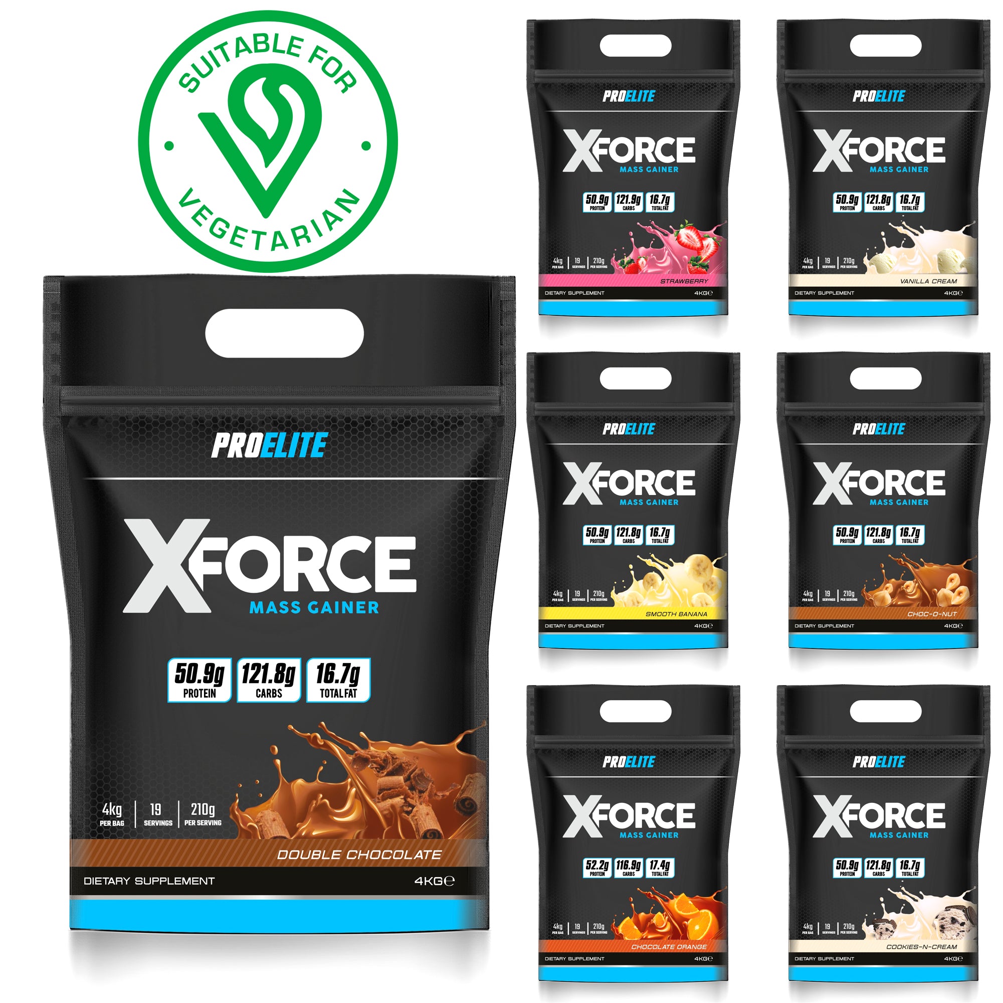 XForce Mass Gainer Pouch | Pro-Elite