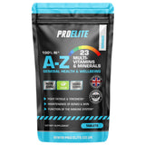 A-Z Multi Vitamins & Minerals Vegan Tablets | Pro-Elite