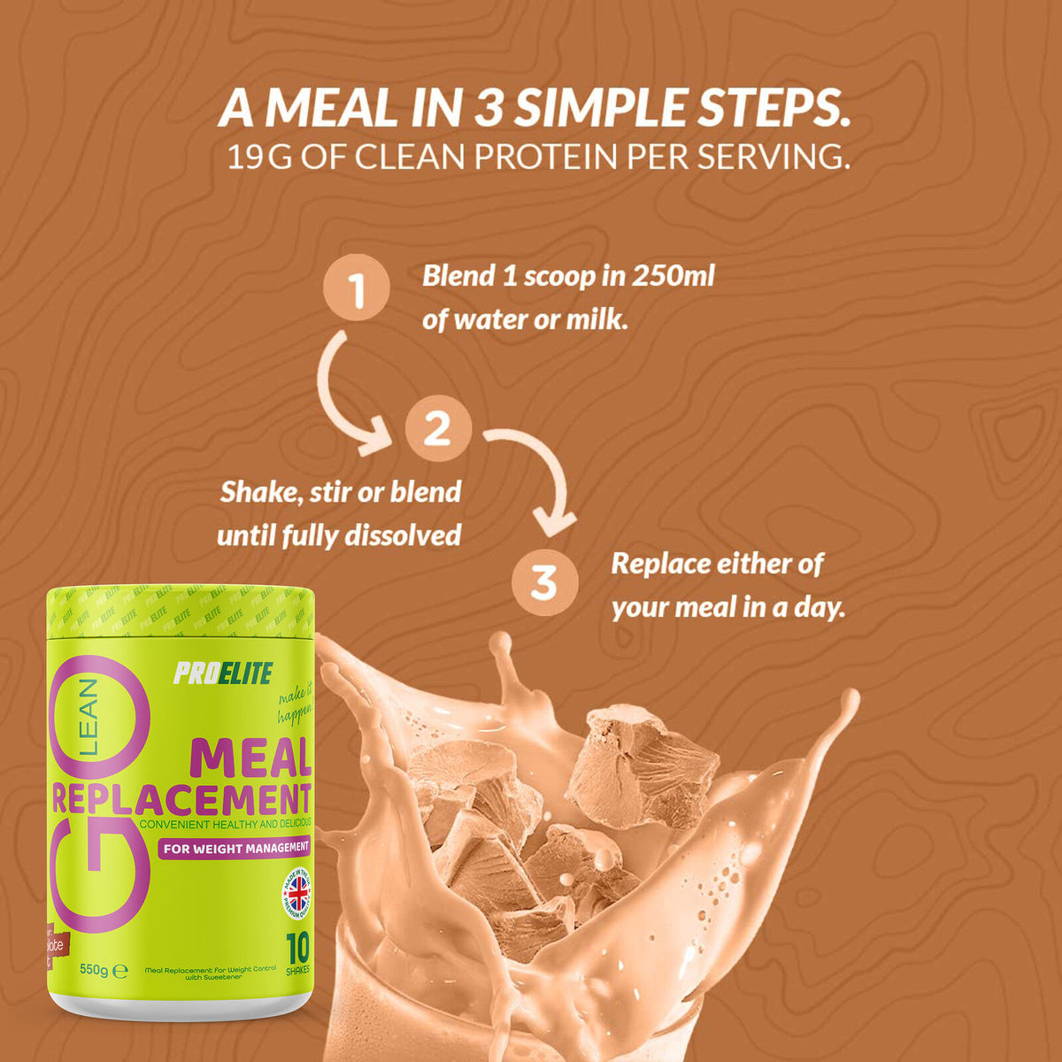 Go Lean Meal Replacement 550g | Pro-Elite