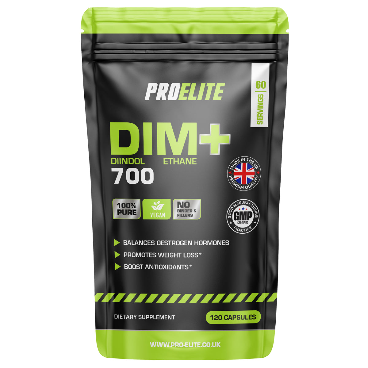DIM Vegan Capsules | Pro-Elite