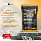 Vitamin D3 1000iu Tablets | Pro-Elite