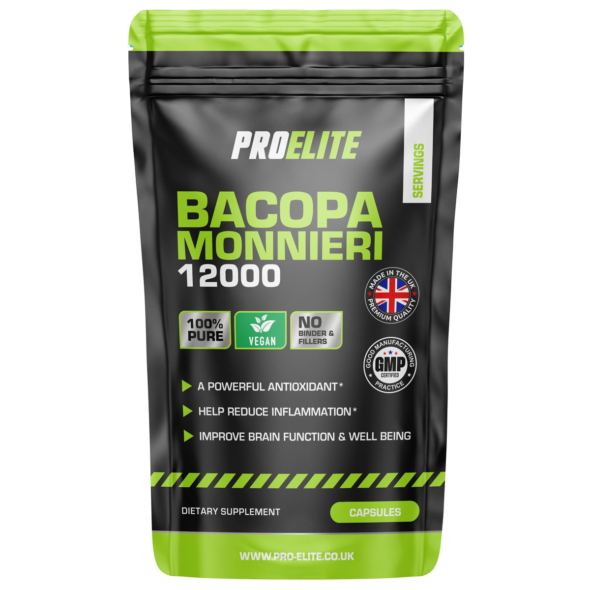 Bacopa Monnieri Capsules | Pro-Elite