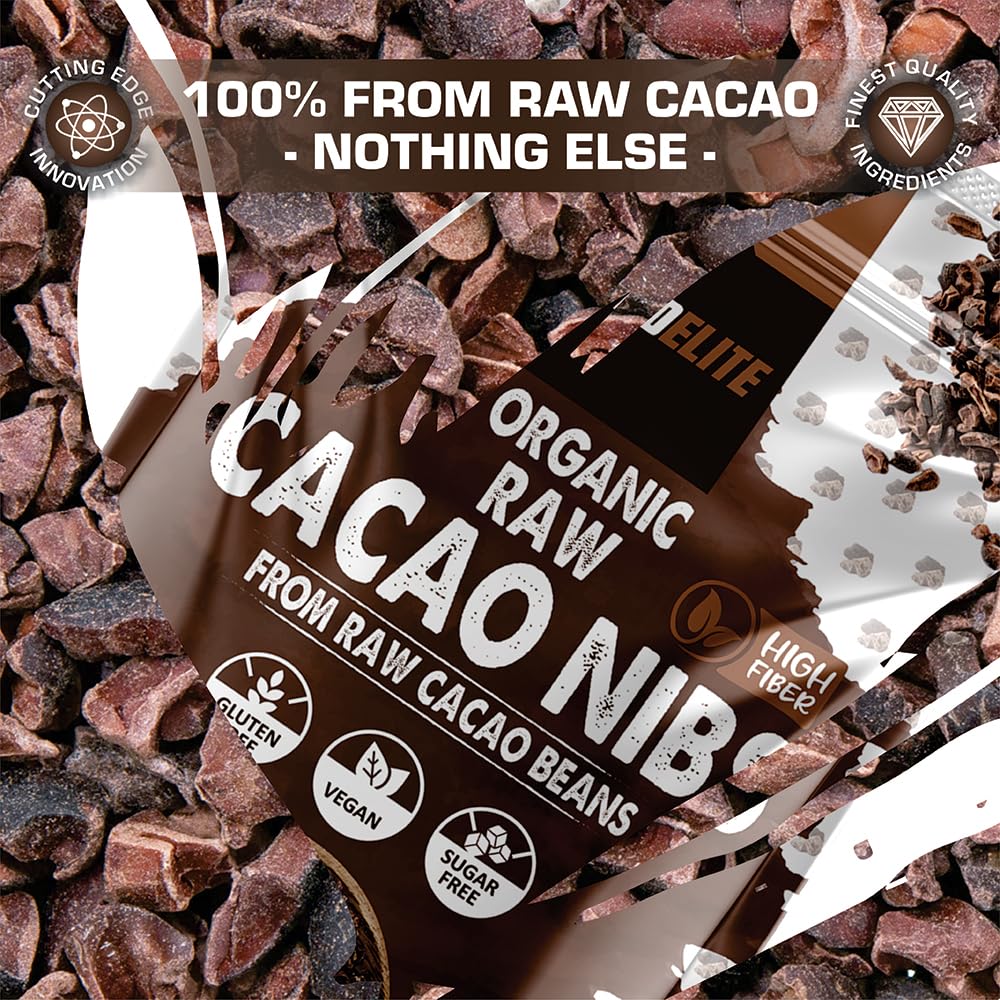Organic Raw Cacao Nibs | Pro-Elite