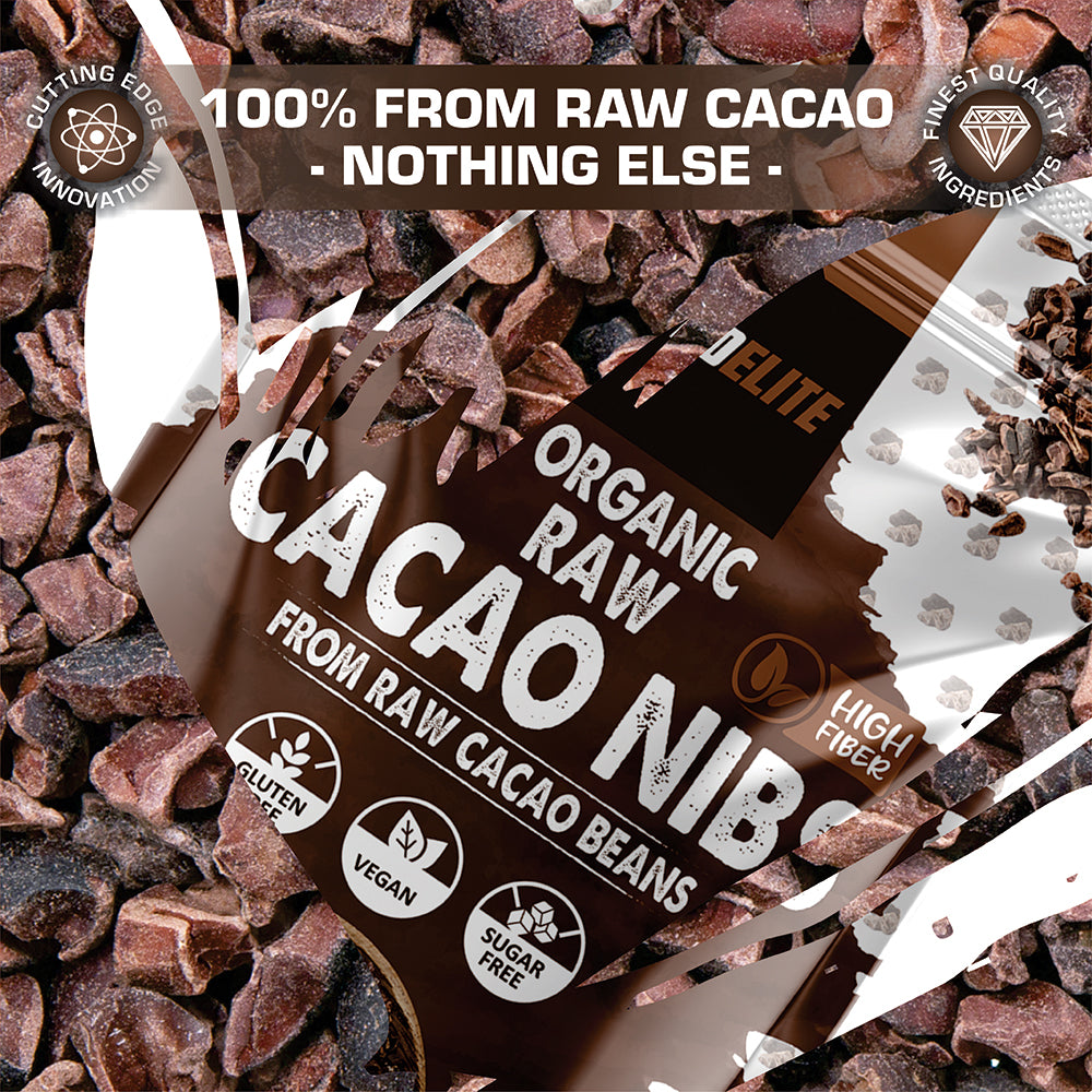 Organic Raw Cacao Nibs | Pro-Elite