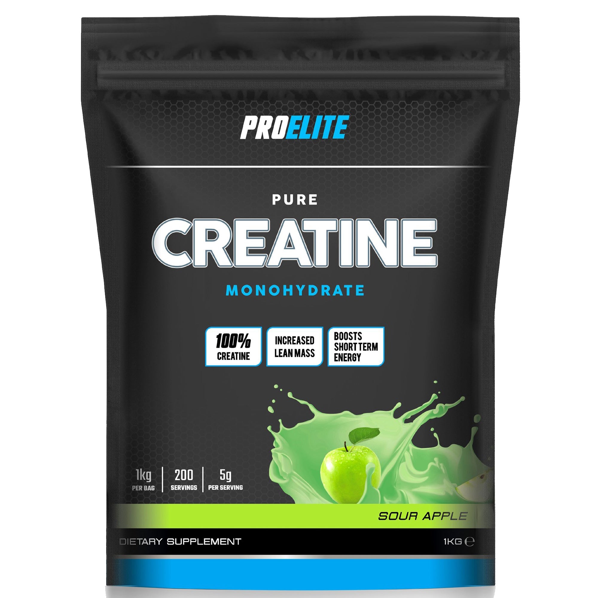Pure Creatine Monohydrate Powder 1kg | Pro-Elite