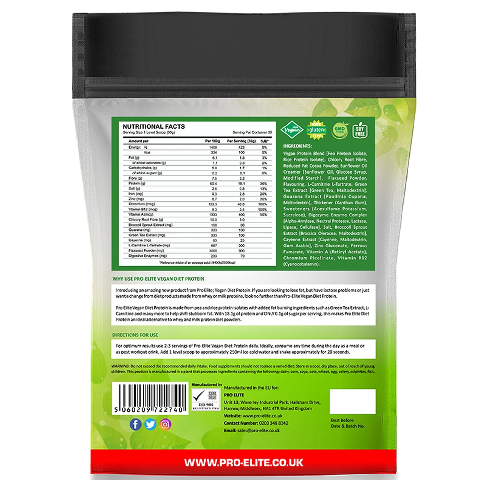 Vegan Diet Protein | Pro-Elite