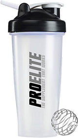 Transparent Shaker With Hook 700ml | Pro-Elite