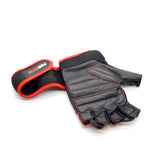 Weight Lifting Gloves - Red/Black | Pro-Elite