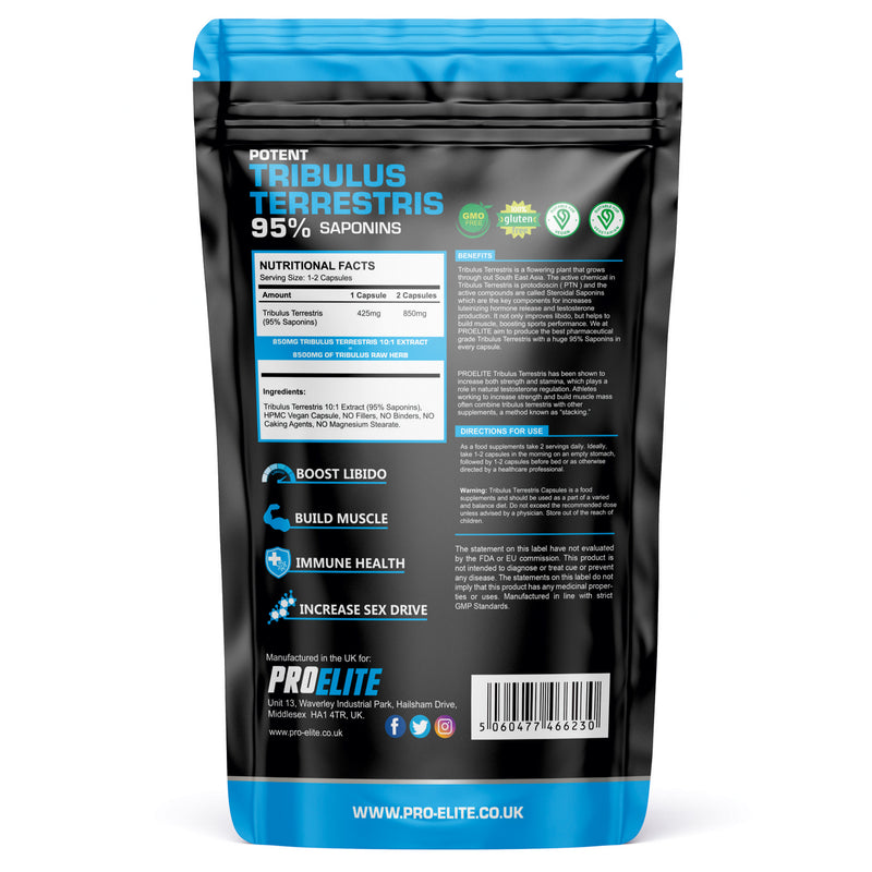 PROELITE Tribulus Terrestris Vegan Capsules