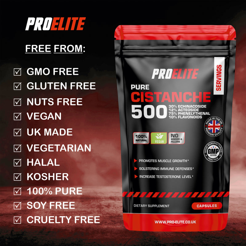 PROELITE Cistanche 20:1 Extract Vegan Capsules