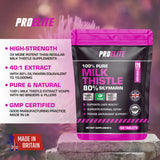 Milk Thistle 40:1 Extract Vegan Tablets | Pro-Elite