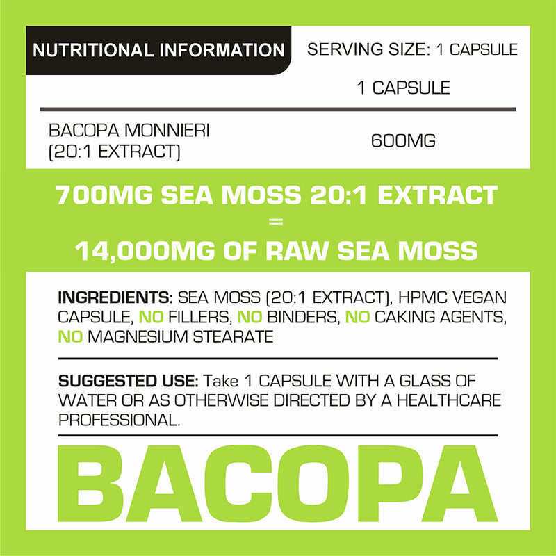 PROELITE Bacopa Monnieri Capsules